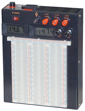 Solderless Breadboard Development Station with 3 Power Supplies